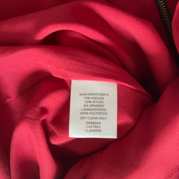 Classiques Entier Pink Two Way Back Zipper Dress NWT Size 4 - Picture 10 of 15